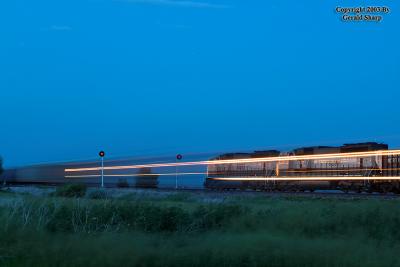 BNSF Meet At East Keensburg, CO