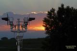 Sunset And Signals On The Brush Sub