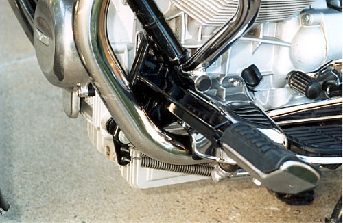 Home made hwy pegs-close up.
