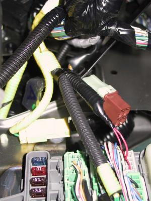 I didn't even install in the inside relay, I just tied up the connector