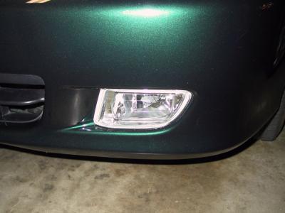 Left light installed and the van has been washed, WHEW!