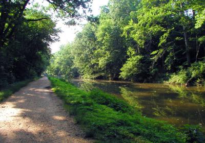 Westward bound along the canal; Carderock, Maryland near the Washington, DC line