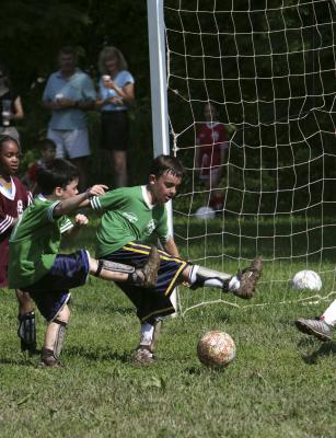 Kicking Cobras Soccer Team -- Spring 2003 -- Game 5