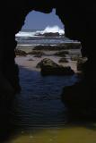 sea cave near pescadero