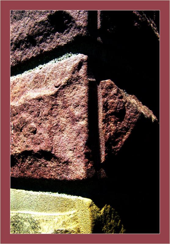 At the Corner of Abstract & Stone<br>by Deb