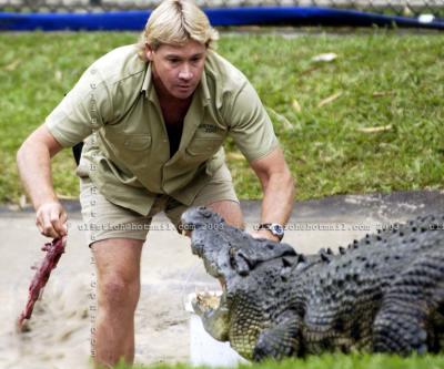  Steve Irvin at his Australia Zoo