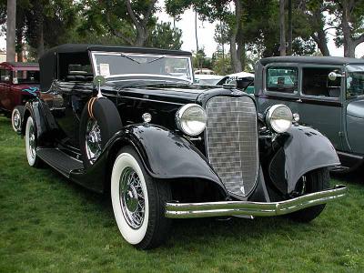 1934 Lincoln Brunn Convertible Victoria Twelve