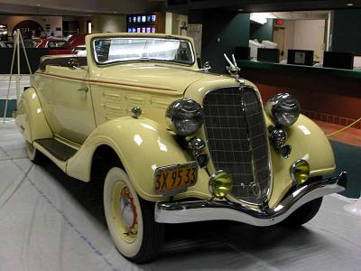 1934 Hudson Cabriolet - Taken at the San Diego County Fair at Del Mar 2003