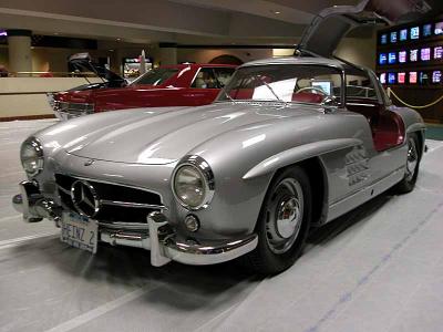 1955 Mercedes Gull Wing 300 SL - Taken at the San Diego County Fair at Del Mar 2003