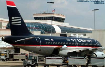 US Airways A-319-112 N764US aviation stock photo #6071