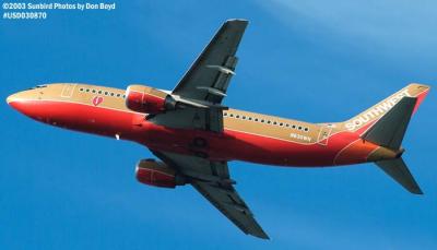 Southwest Airlines B737-3H4 N630WN aviation stock photo #6146