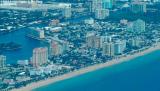 2003 - Broward beaches landscape aerial stock photo #6052