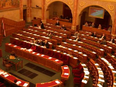 Interior of the Parliament Building, Budapest