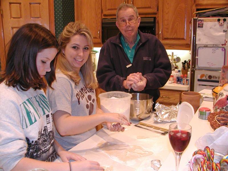 Making Christmas Cookies