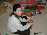 Carolyn Wrapping Presents