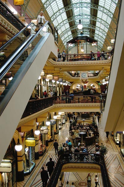 Queen Victoria Building interior