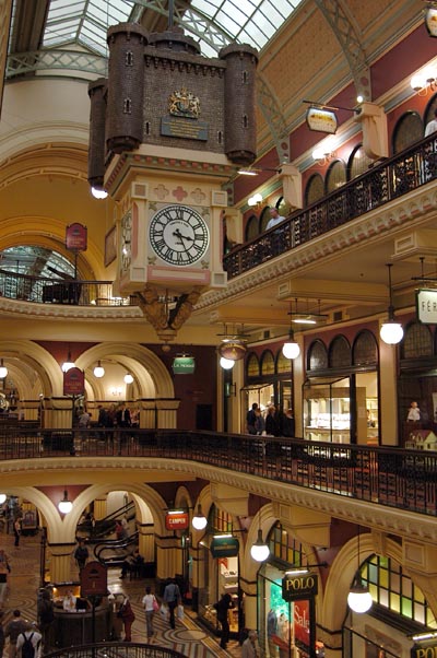 Queen Victoria Building interior