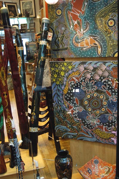 Australian souvenir shop in the QVB