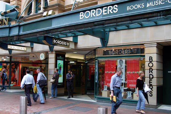 Borders on the Pitt Street Mall