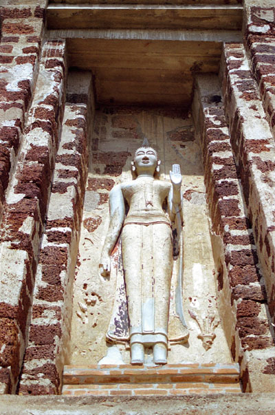 Standing Buddha, Wat Ratchaburana