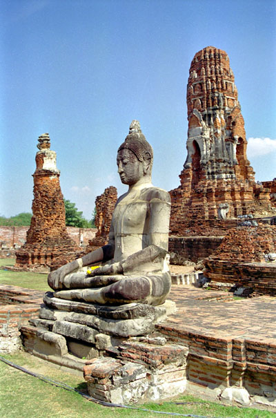 Buddha statue at Wat Mahathat