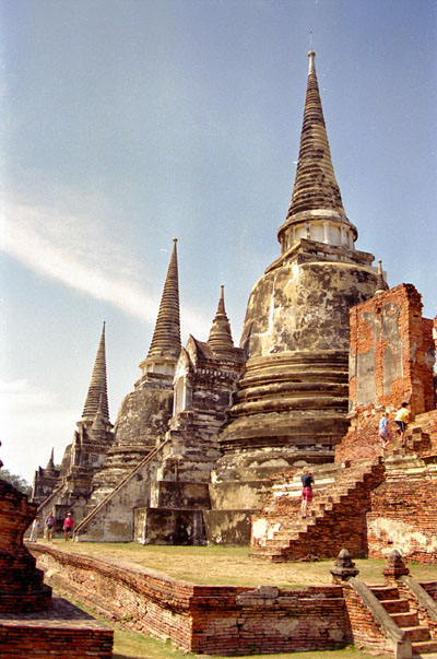 Wat Phra Si Sanphet, 15-18C.