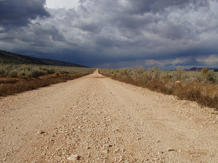 My campsite was, of course, destined to be right under the dark clouds