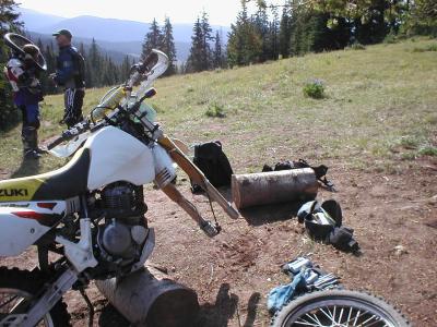 Trail side tire repair
