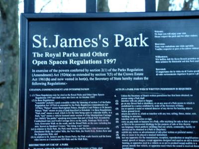 One of two parks that are close by ,St James and Green Park........