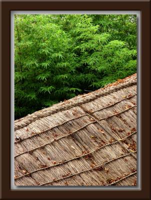 Thatched Roof w/Bamboo