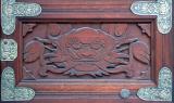 Buddhist Temple Door Panel - Dragon