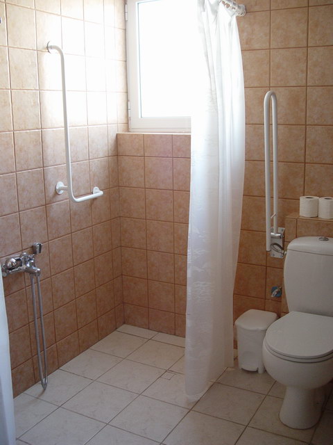 ...and bathrooms.