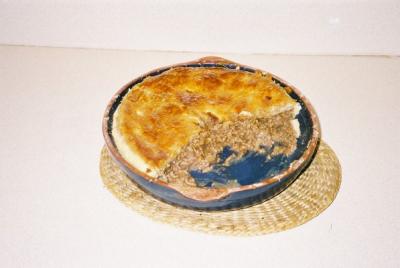 The best Meat Pie in London?  Pretty damn close mate.  Went down well with Mash and Tomato Sauce, the essentials.