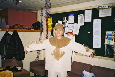 Clint's ex-fellow Croupiers:  The Scarecrow.