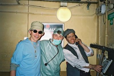 Yobbo, The Doctor and The Chimney Sweeper. (or flueologist)