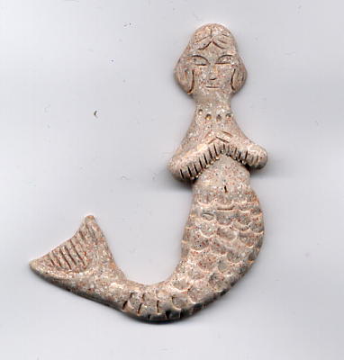 mermaid embossed