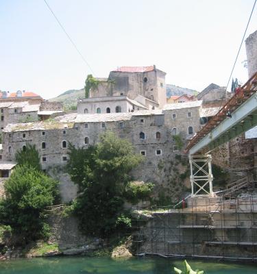 Mostar - from the reconstruction of Stari Most.jpg