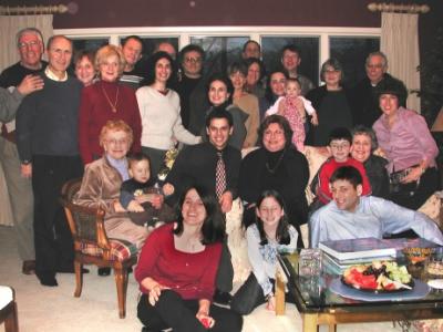Reunion - Richard's cousins and their families (mother's side). Hosted by Phyllis and Jules in New Jersey (1-03)