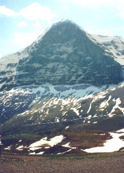 View of the Alps while on the trail from Mannlichen to Kleine Scheidegg (1)