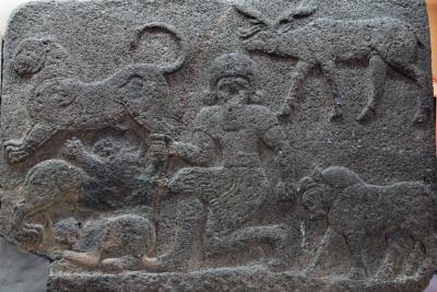 Gilgamesh with animals