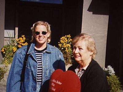 Mom and Laurie