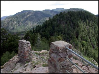 Views from Rustler Peak Tower...