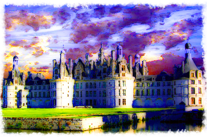 Royal Chambord In Loire Valley