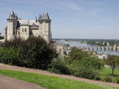 Saumur Chateau and Bridge