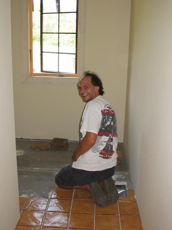 Measuring for tile cuts