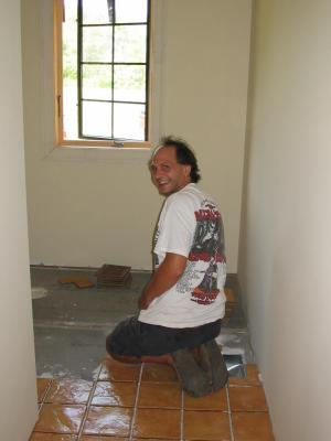 Measuring for tile cuts