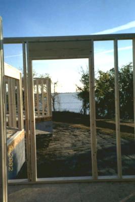 Laundry room doorway - what a view!