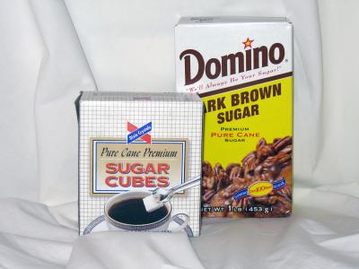D is for Domino Dark Brown Sugar and Dixie Crystals