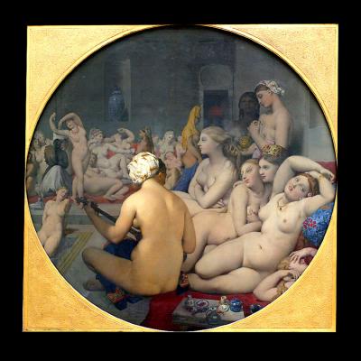Le bain turc (1862) par Jean Auguste Dominique INGRES
