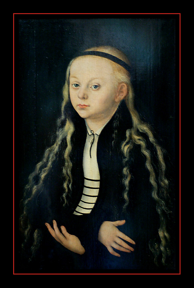 Portrait de fillette (1530) parLucas CRANACH LANCIEN